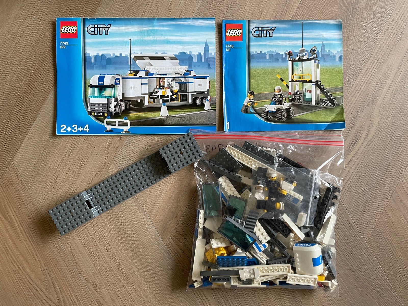 Lego 7743 politie mobiele commando unit, Compleet, City, Lego, Ophalen of Verzenden