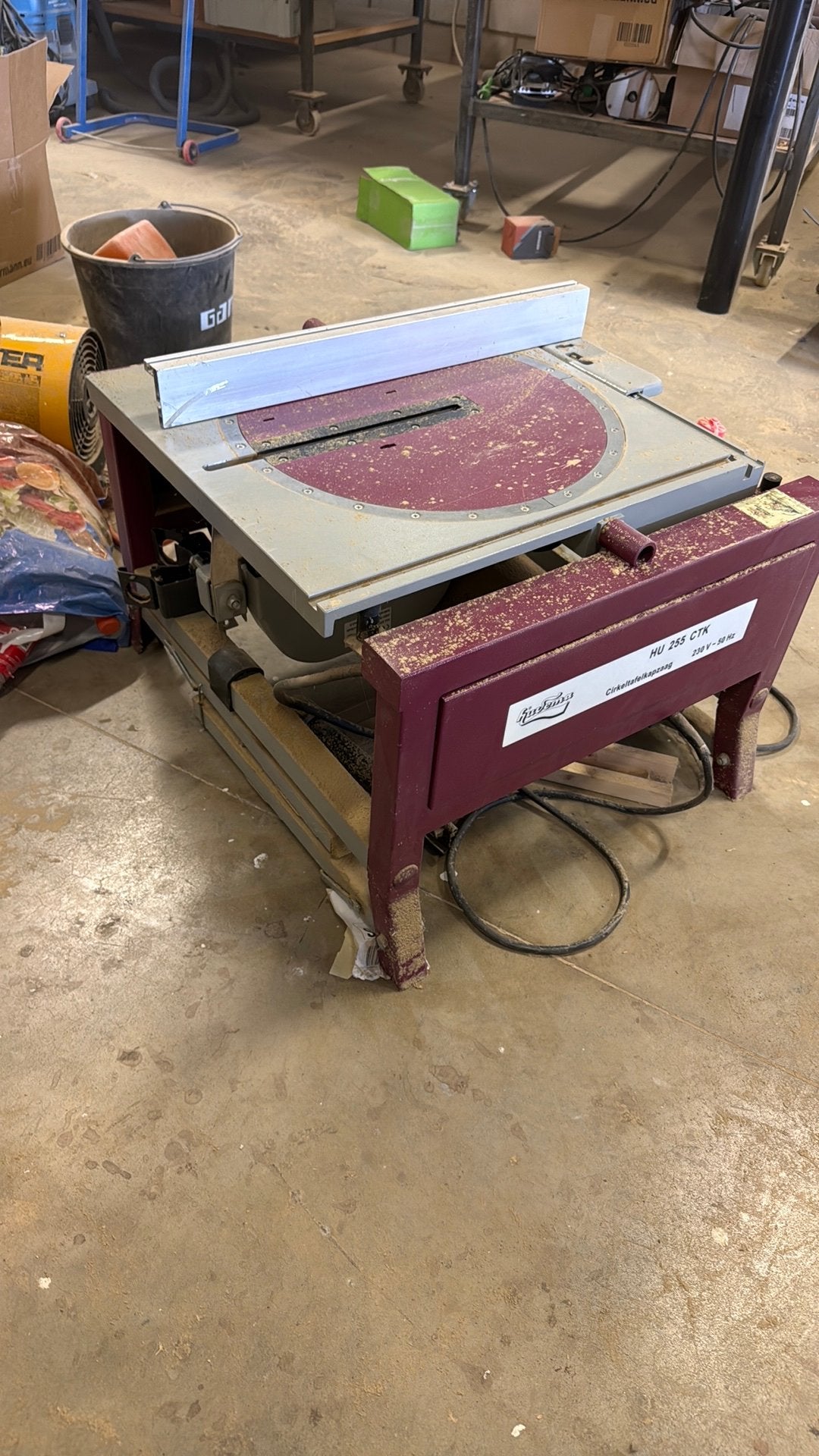 Circel tafel kapzaag tekoop!, Ophalen, Gebruikt, Cirkelzaag, 30 tot 70 mm