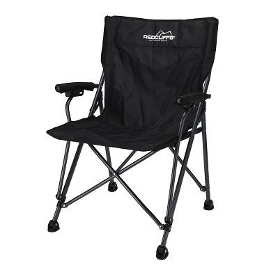 Kampeer Vouwstoel Black, Www.kampeerkoopje.nl, Nieuw, Ophalen of Verzenden, Campingstoel