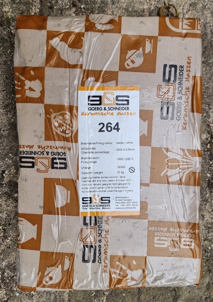 Witbakkende klei, Goerg & Schneider 264, Ophalen, Nieuw, Overige materialen, Overige merken