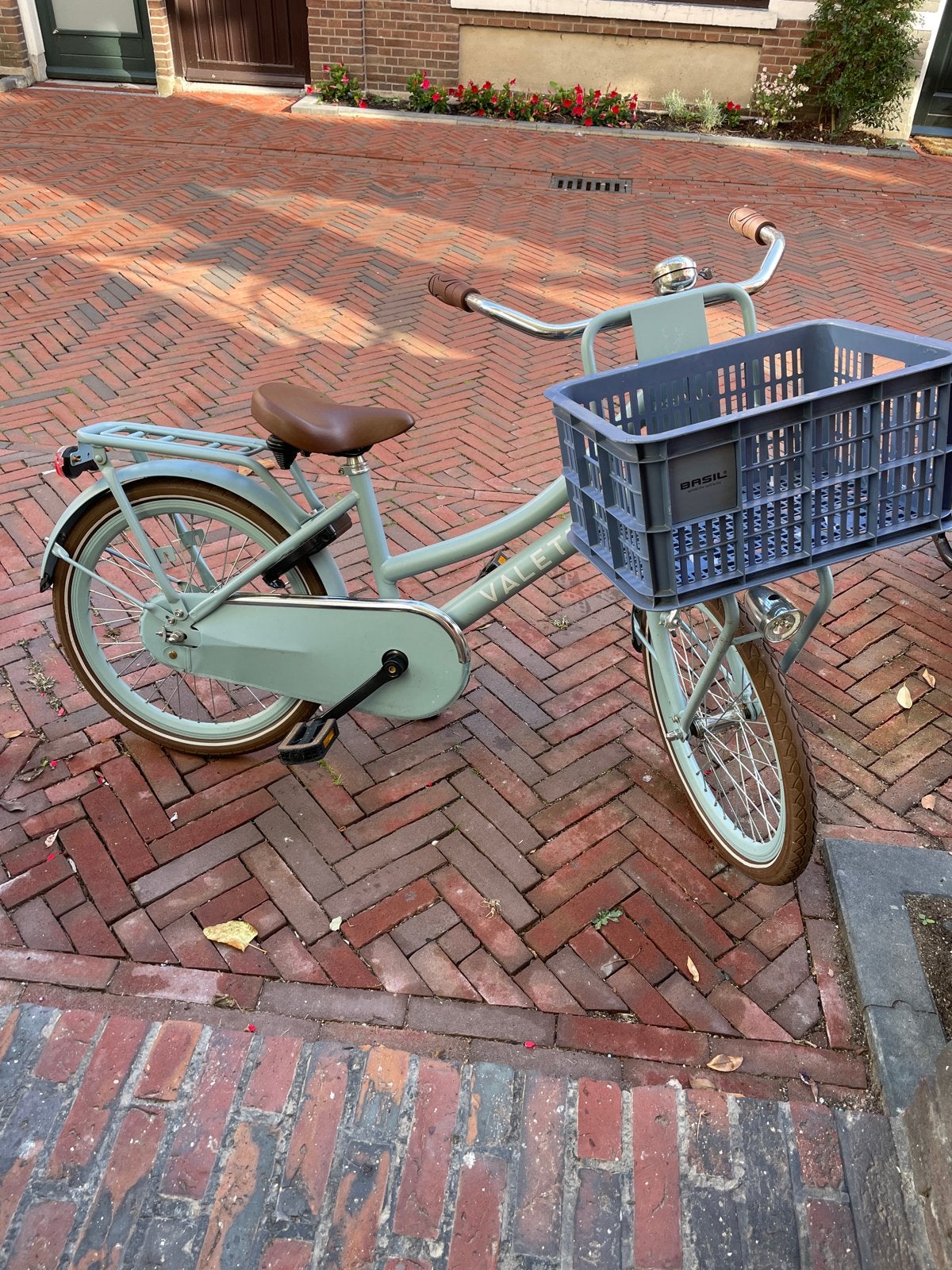 Valetta transportfiets 31cm met mand, Terugtraprem, Zo goed als nieuw, Minder dan 47 cm, Ophalen
