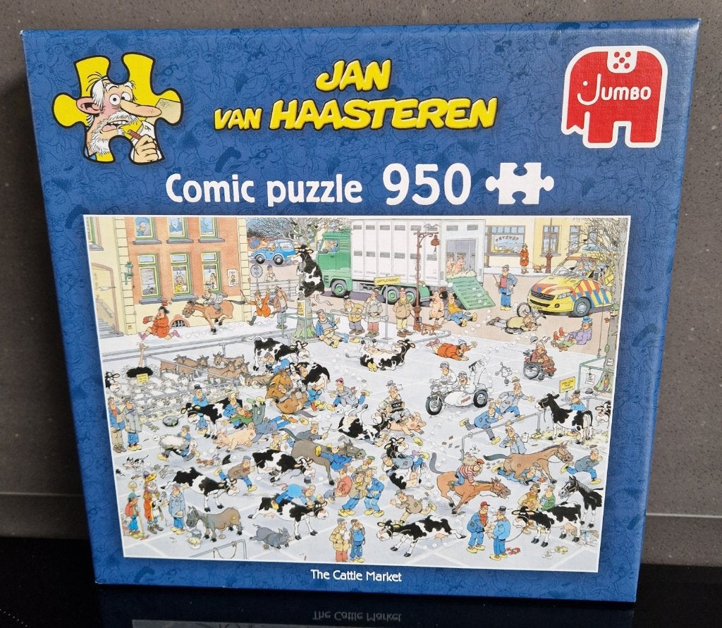 Jan van Haasteren puzzel 950st kopen of ruilen, Ophalen, 500 t/m 1500 stukjes, Gebruikt, Legpuzzel