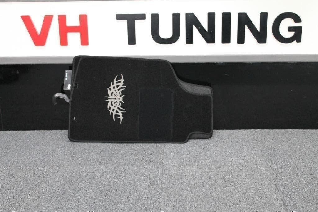 VW Golf 1 Automatten zwart met grijs vleermuis tribal, Ophalen of Verzenden