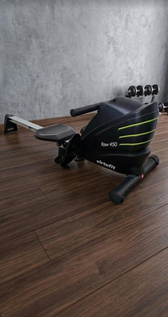 VirtuFit Row 450 Roeitrainer - amper gebruikt, Ophalen, Gebruikt, Rug, Metaal