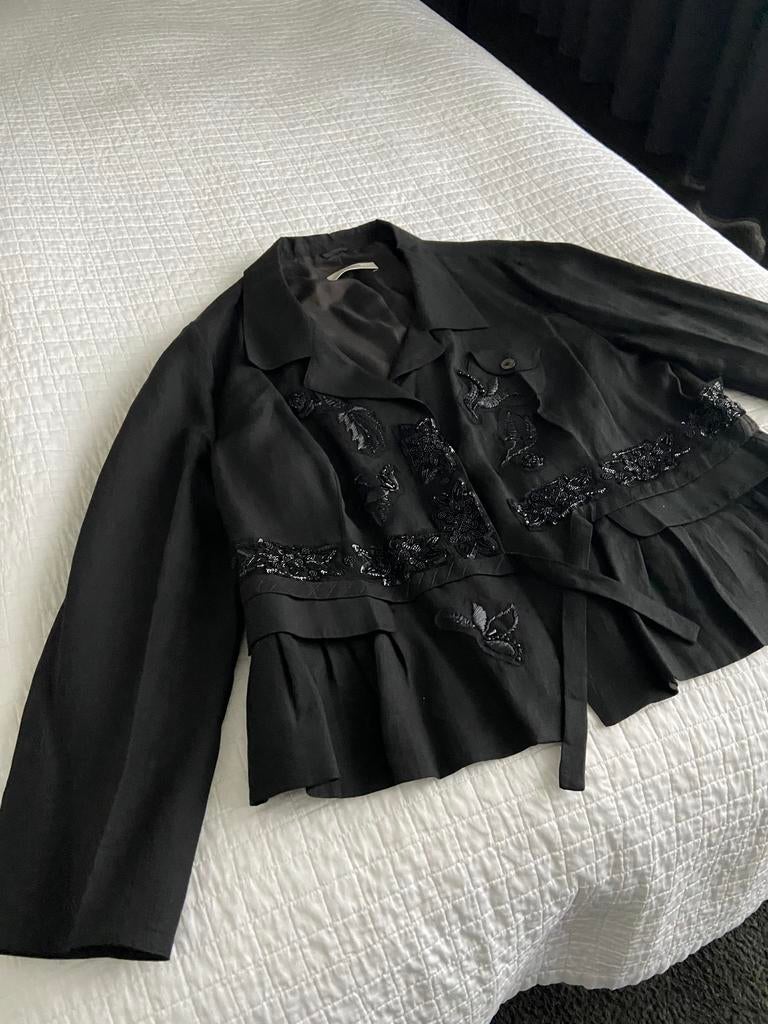 Prada jasje.  Nieuw., Kleding | Dames, Jasjes, Kostuums en Pakken, Nieuw, Jasje, Maat 42/44 (L), Zwart, Verzenden