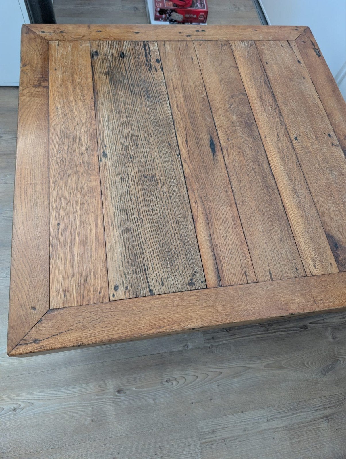 mooie salontafel, Huis en Inrichting, Tafels | Salontafels, 100 tot 150 cm, Zo goed als nieuw, Rechthoekig, 50 tot 100 cm