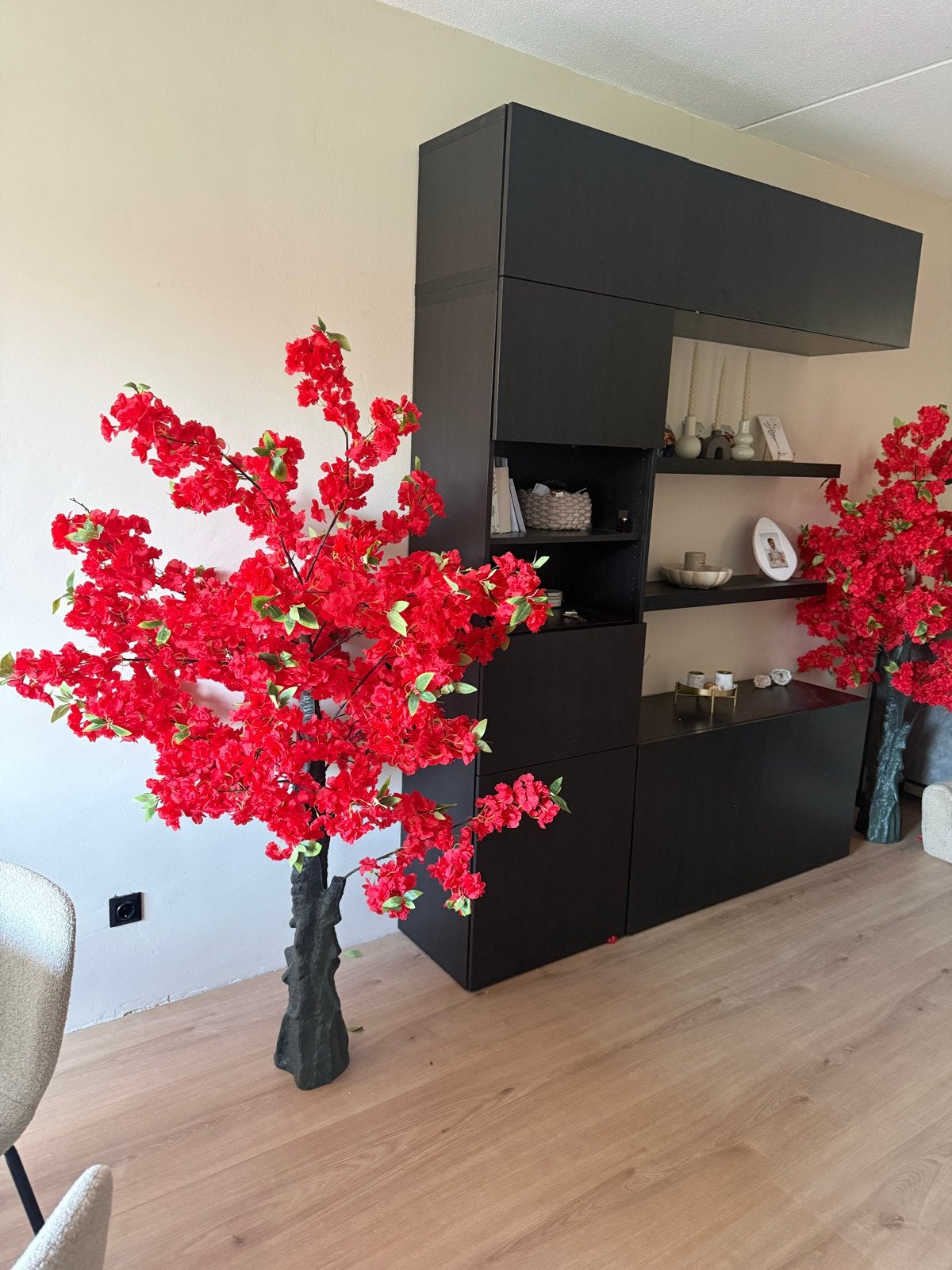 2 Sakura bomen - Zo goed als nieuw, Ophalen, Zo goed als nieuw, Rood, Oosters