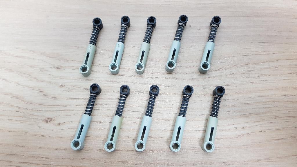 10 x Technisch Lego Veren Schokbrekers 731C06, Gebruikt, Verzenden, Lego, Technic