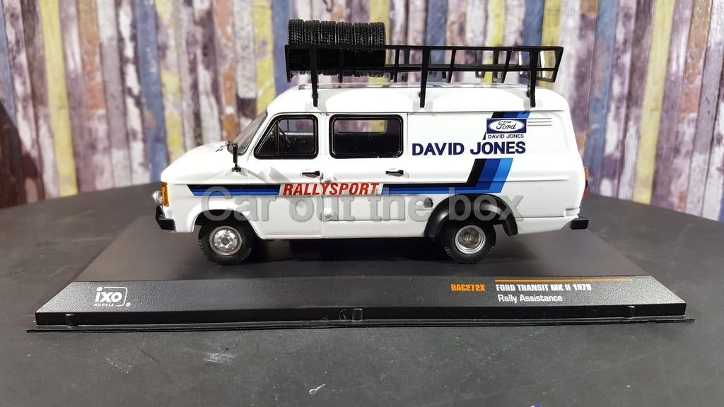 Ford Transit MKII 1979 DAVID JONES assistance 1:43 Ixo V202, Verzenden, Nieuw, Auto, Overige merken