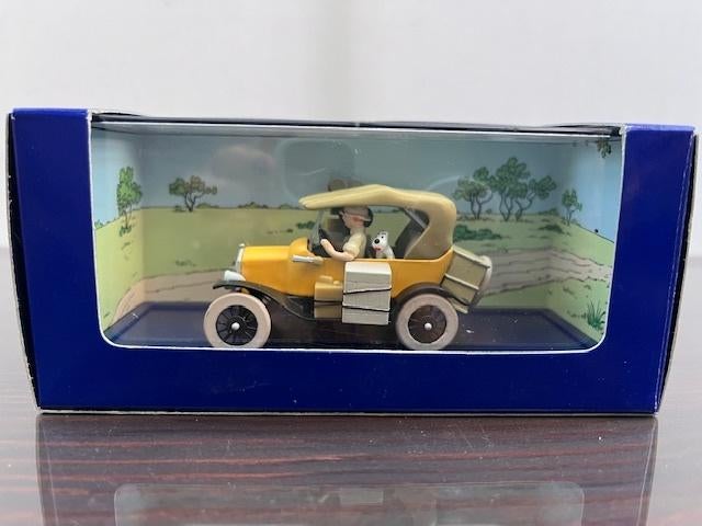 Kuifje auto. Nr. 3 met certificaat Bieden vanaf 20€, Ophalen of Verzenden, Kuifje, Zo goed als nieuw, Beeldje of Figuurtje
