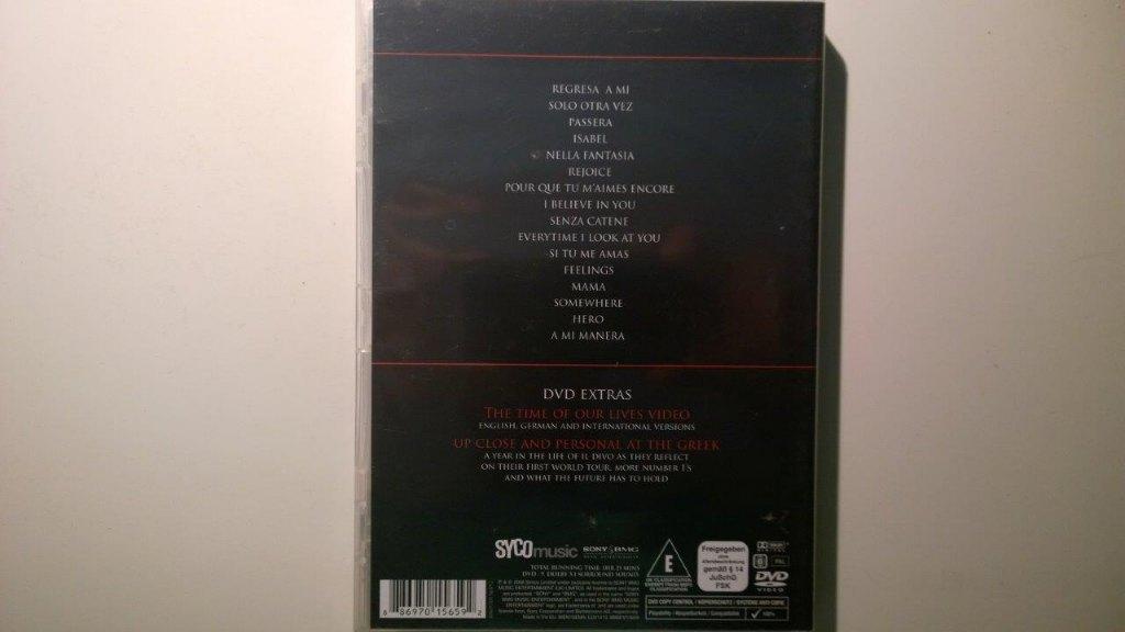 Il Divo - Live At The Greek Theatre (DVD), Alle leeftijden, Ophalen of Verzenden, Zo goed als nieuw, Muziek en Concerten
