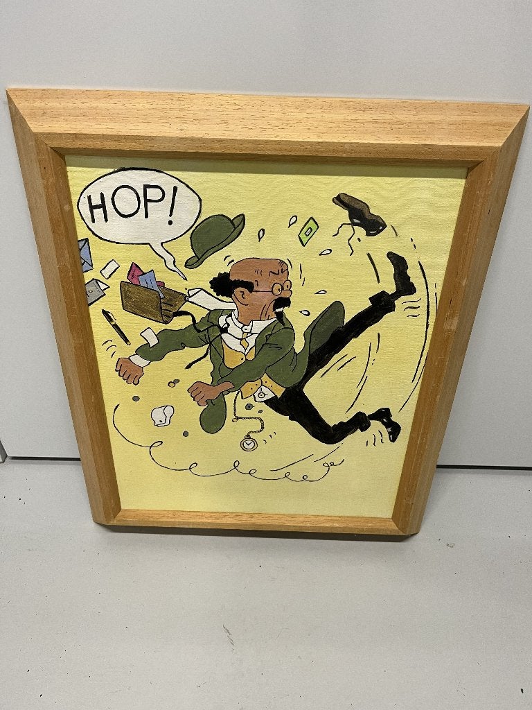 Kuifjeschilderij, Ophalen, Handgeschilderd, Stripfiguren/cartoons