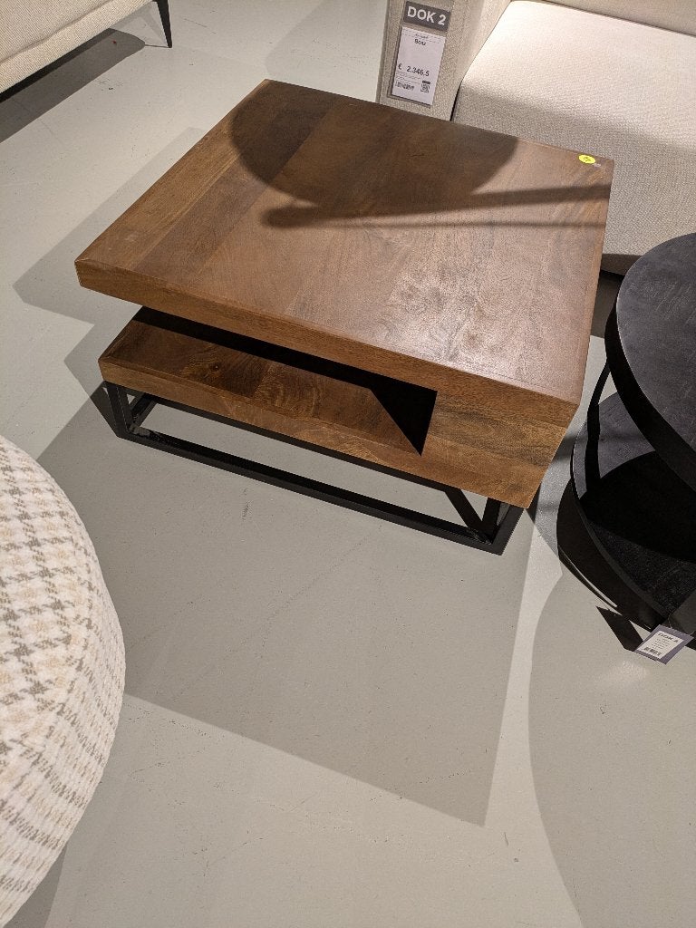 2 SALONTAFELS VOOR SPOTPRIJS, Huis en Inrichting, MODERN, 50 tot 100 cm, Vierkant, Nieuw