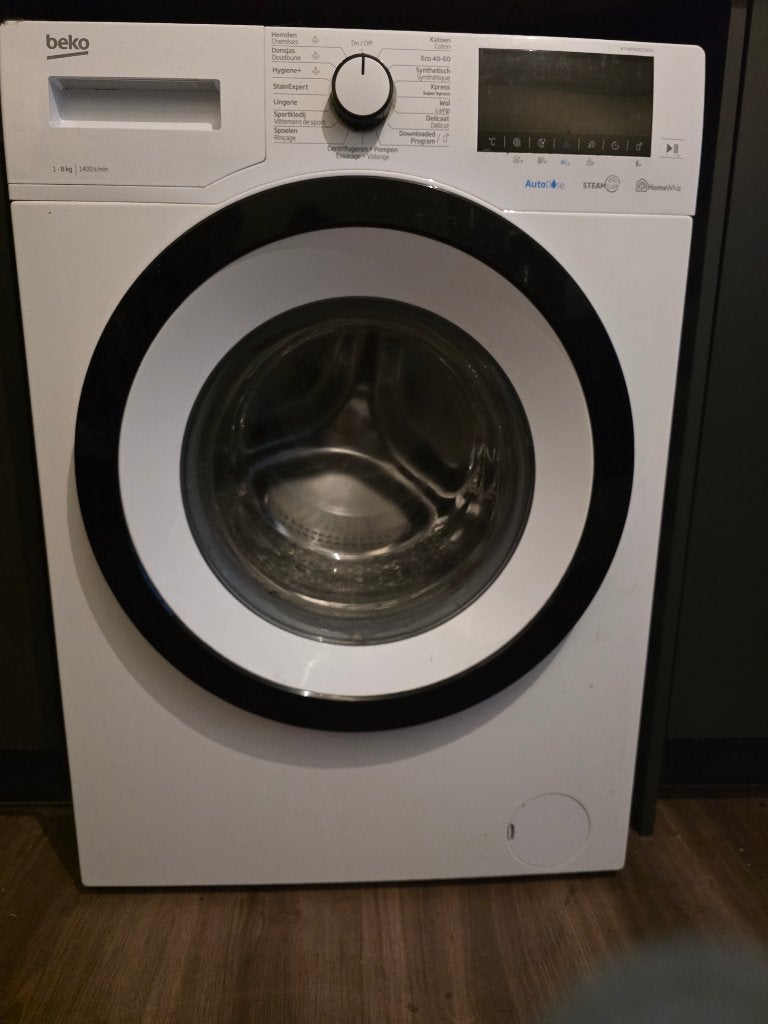 Wasmachine Beko, Witgoed en Apparatuur, Wasmachines, Ophalen, 1200 tot 1600 toeren, Gebruikt, Minder dan 85 cm