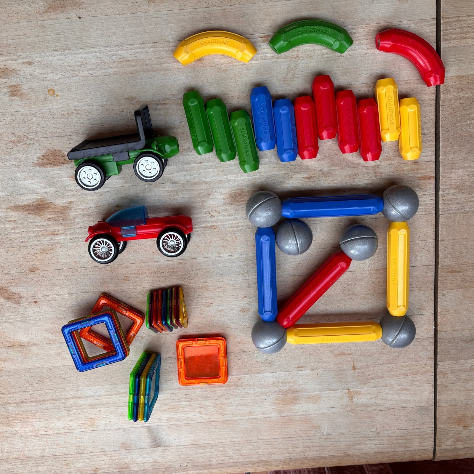 SmartMax en Magformers magnetisch speelgoed set, Ophalen of Verzenden, Gebruikt, Overige merken