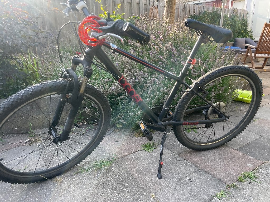 Mountainbike the Beast, Gebruikt, Hardtail, Velgrem, Ophalen