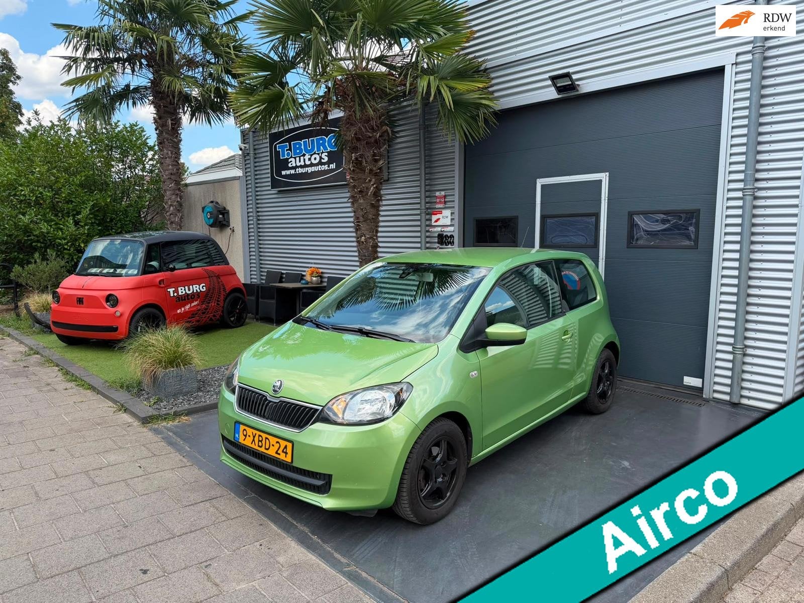 Skoda Citigo 1.0 Greentech Arctic AIRCO, Auto's, Voorwielaandrijving, Euro 5, Stof, Gebruikt