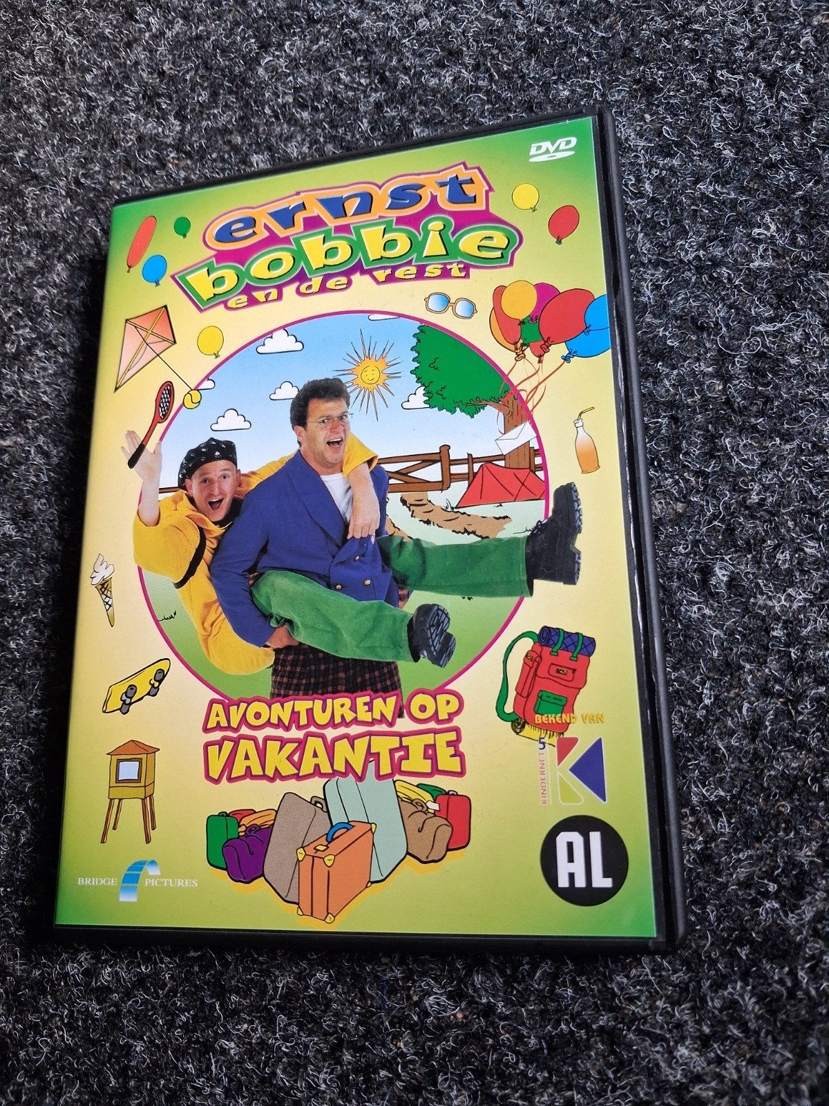 ERNST & BOBBIE AVONTUREN OP VAKANTIE DVD (NIEUW!!), Alle leeftijden, Ophalen, Familie en Kinderfilm