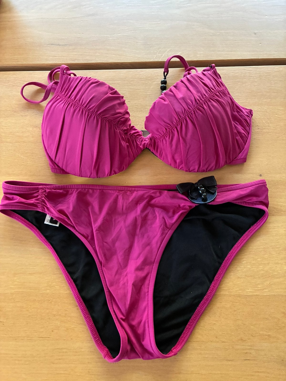 Andres Sarda Ellen Bikini 75D/40 - Zgan Wijnrood, Ophalen of Verzenden, Zo goed als nieuw, Rood, Bikini