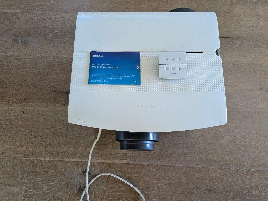 Orcon MVS 15RHB afzuigbox / ventilatie, Doe-het-zelf en Verbouw, Ventilatie en Afzuiging, Ophalen of Verzenden, Gebruikt, Ventilator