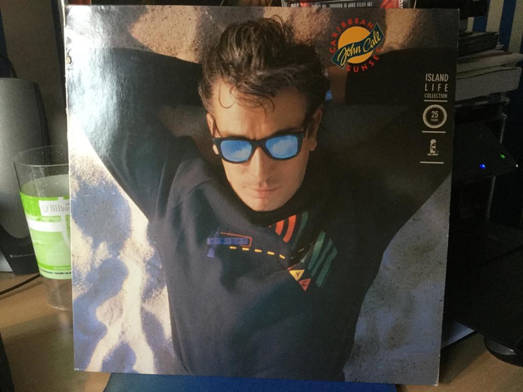 John Cale-Carribean sunset. 1984 vinyl LP German press., Ophalen of Verzenden, Gebruikt, 12 inch