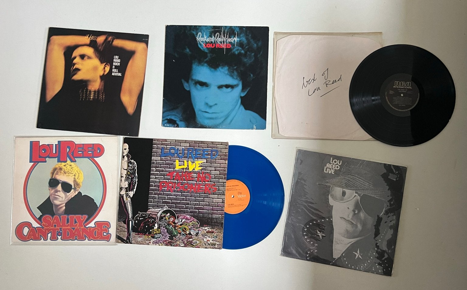 Lou Reed Vinyl Collectie - Diverse Albums, LP, Gebruikt, Colored vinyl, Ophalen of Verzenden