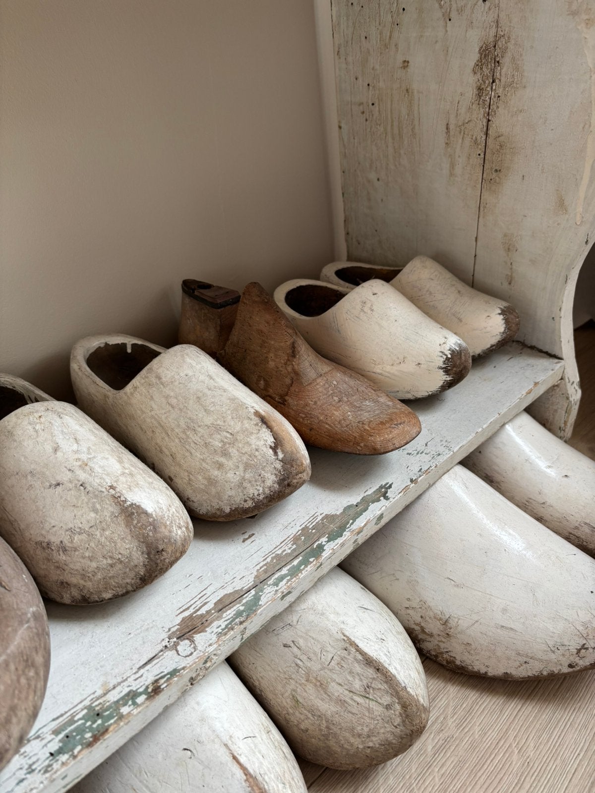 Oude houten schoenmal | leest | brocante, Antiek en Kunst, Ophalen of Verzenden
