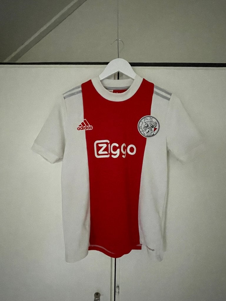 Ajax thuis tenue 2021/2022 maat 164, Sport en Fitness, Voetbal, Maat XS of kleiner, Ophalen of Verzenden, Nieuw, Set