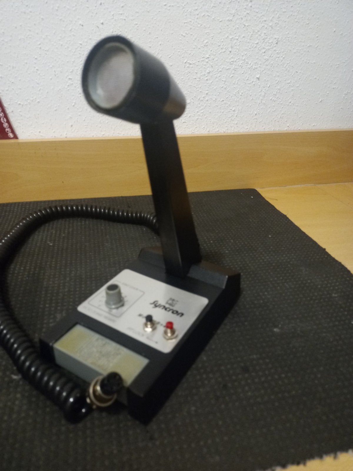 Syncron Microfoon Mb 8+4-S - Gebruikt, Telecommunicatie, Ophalen of Verzenden, Gebruikt