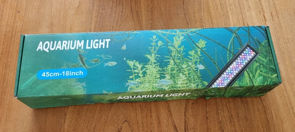 Aquarium LED verlichting met afstandsbediening, Ophalen, Zo goed als nieuw, Verlichting of Verwarming