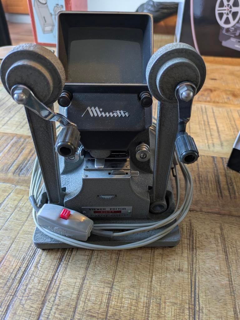 Minette Viewer Editor voor 8mm film - Vintage filmbewerker, Ophalen of Verzenden, Accessoire