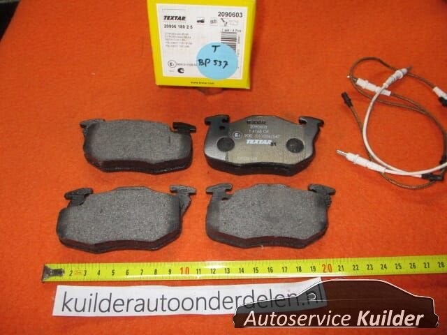 Remblokken voorzijde Citroen Saxo Peugeot 106 I  BP611 Texta, Citroën, -, -, Nieuw