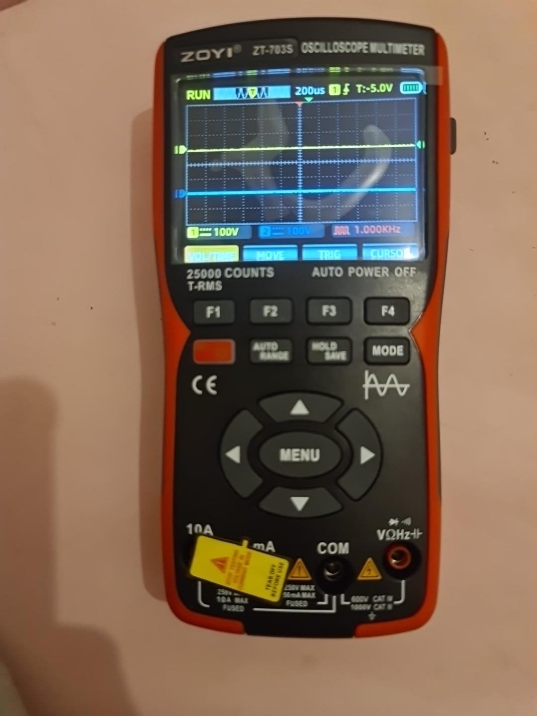 ZOEY ZT-703S Oscilloscoop Multimeter - Nieuwstaat, Ophalen, Nieuw, Multimeter