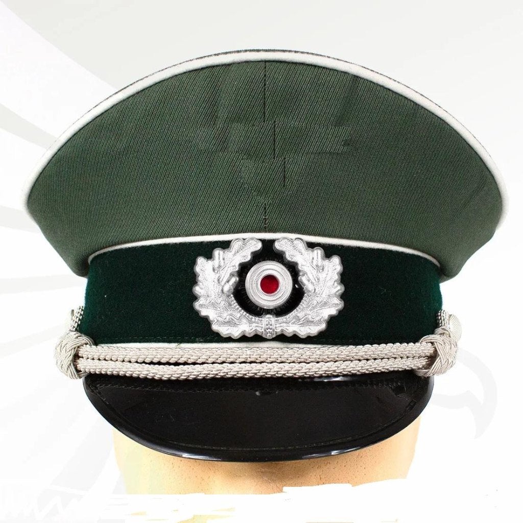 Pet,Kepie,Duitsland,Wehrmacht,Leger,Officier,WWII, Verzamelen, Verzenden, Landmacht, Duitsland, Helm of Baret