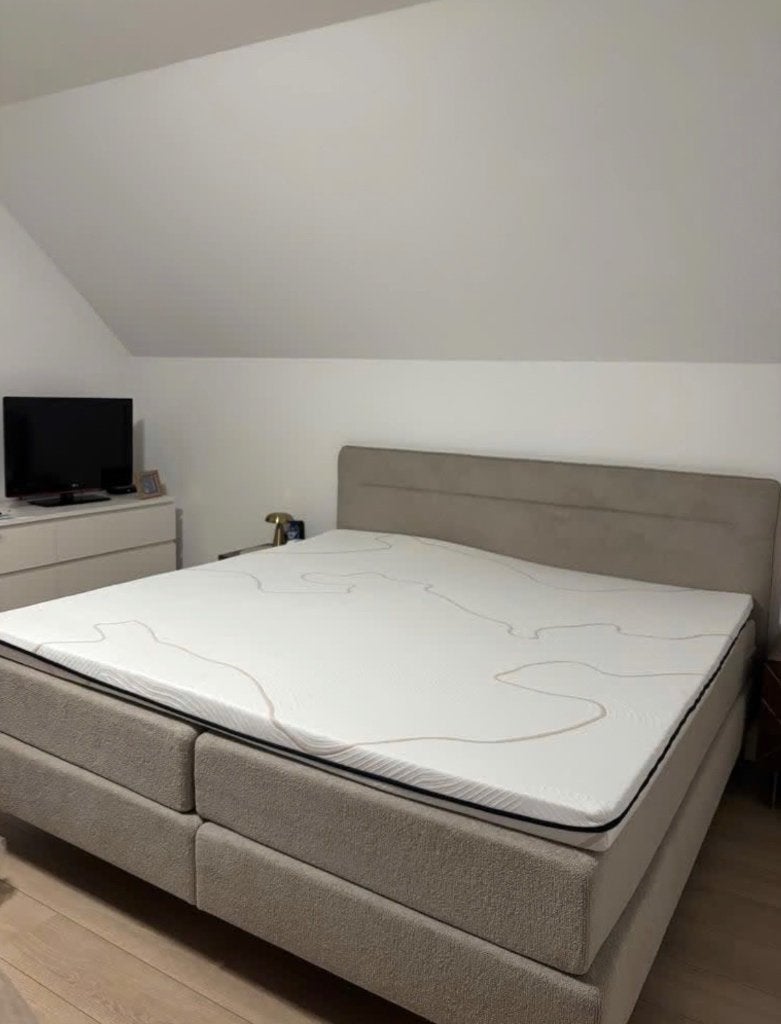 B Bright Gold topper Koudschuim Beterbed, Ophalen, Overige maten, Matras, 200 cm