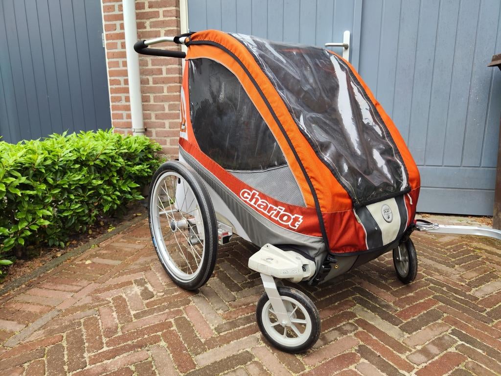 Thule Chariot Corsaire 2 fietskar, Ophalen, Gebruikt, Opvouwbaar, 20 tot 40 kg