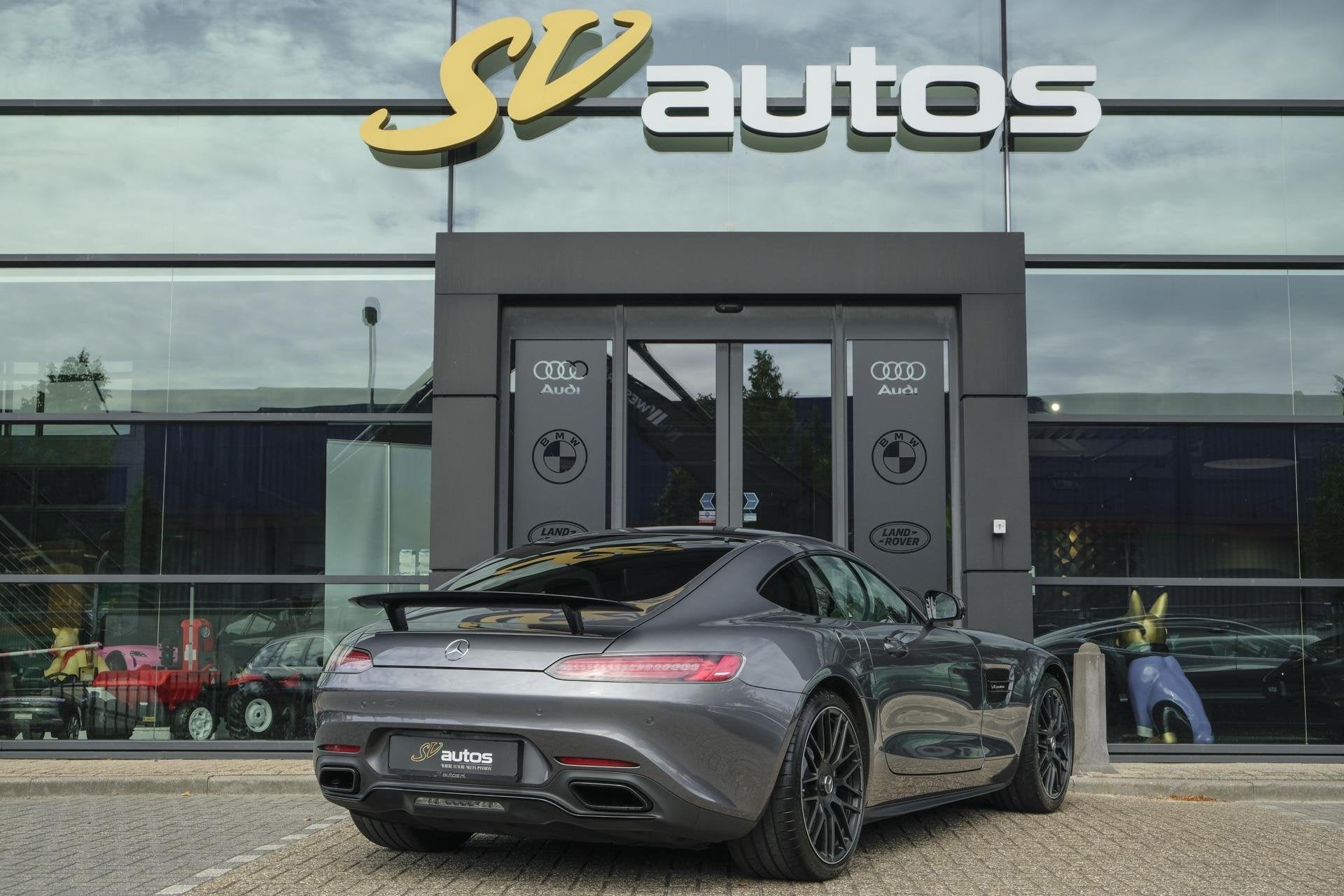 Mercedes-Benz AMG GT 4.0 V8 Aero Pack Panoramadak Sportuitla, Auto's, Mercedes-Benz, Automaat, Achterwielaandrijving, Gebruikt
