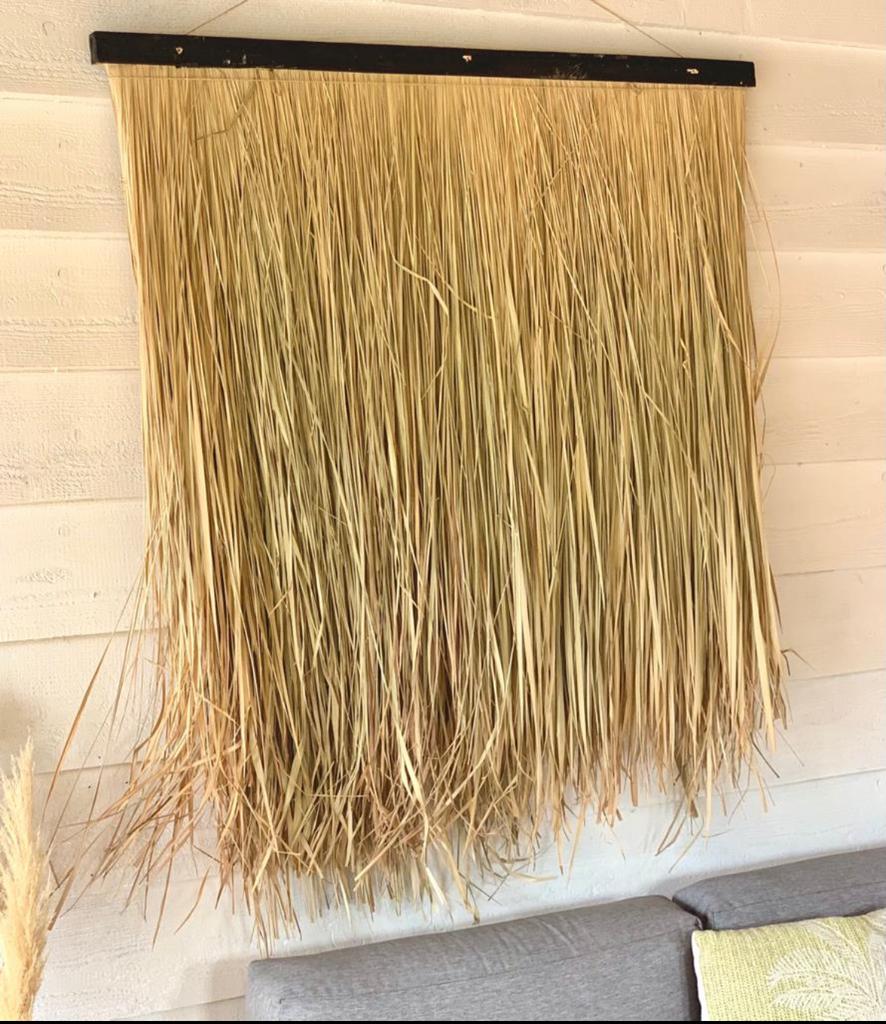 Zeegras Gordijn Wanddecoratie - Bohemian Stijl, Ophalen of Verzenden, Nieuw