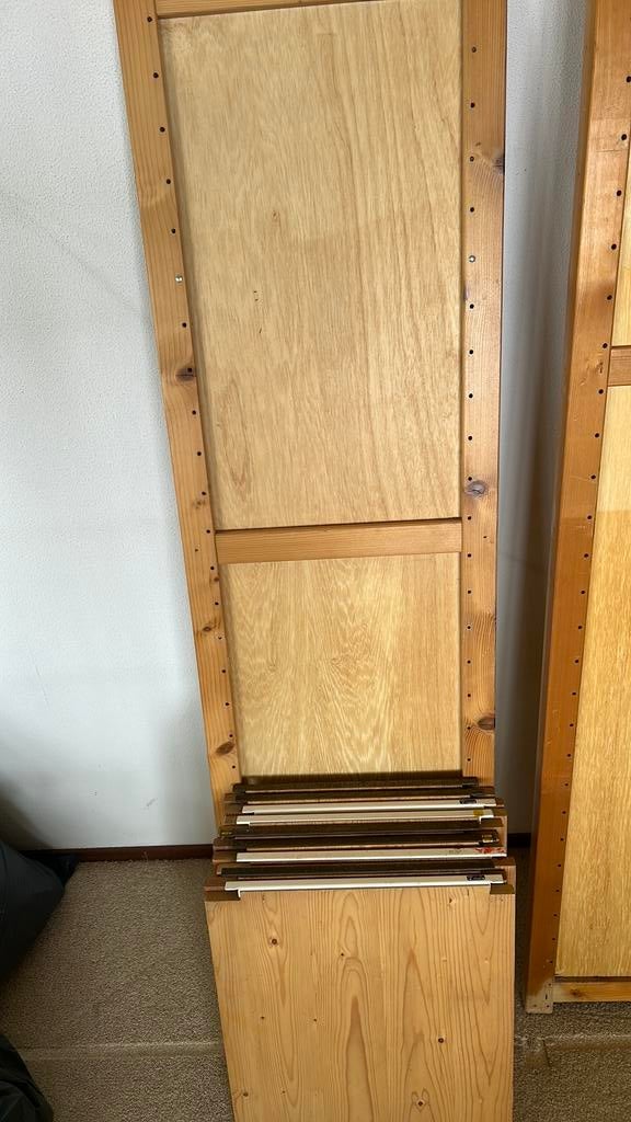 Lundia staanders en planken, Ophalen, Gebruikt