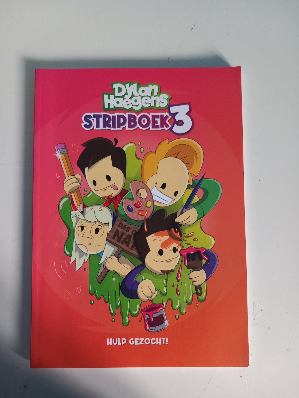 Dylan Haegens Stripboek 3 - Hulp Gezocht!, Ophalen of Verzenden