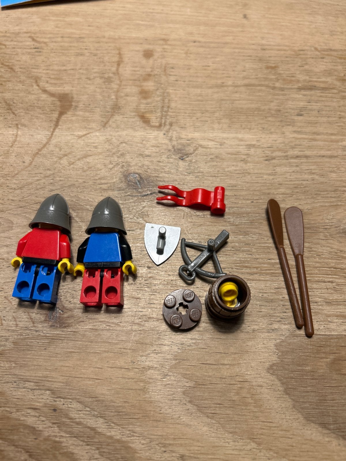 Lego 6018 Ridder Battle Dragon compleet met boekje, Gebruikt, Lego, Ophalen of Verzenden, Compleet