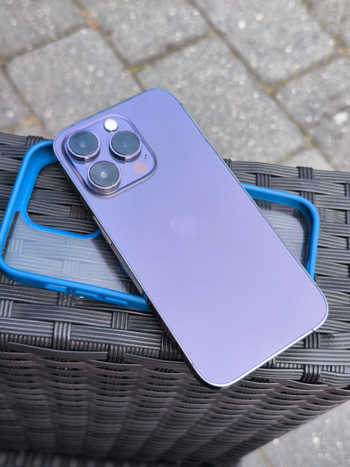 iPhone 14 Pro Paars 128GB - Goede staat met hoesje, Paars, Ophalen of Verzenden, 128 GB, Gebruikt