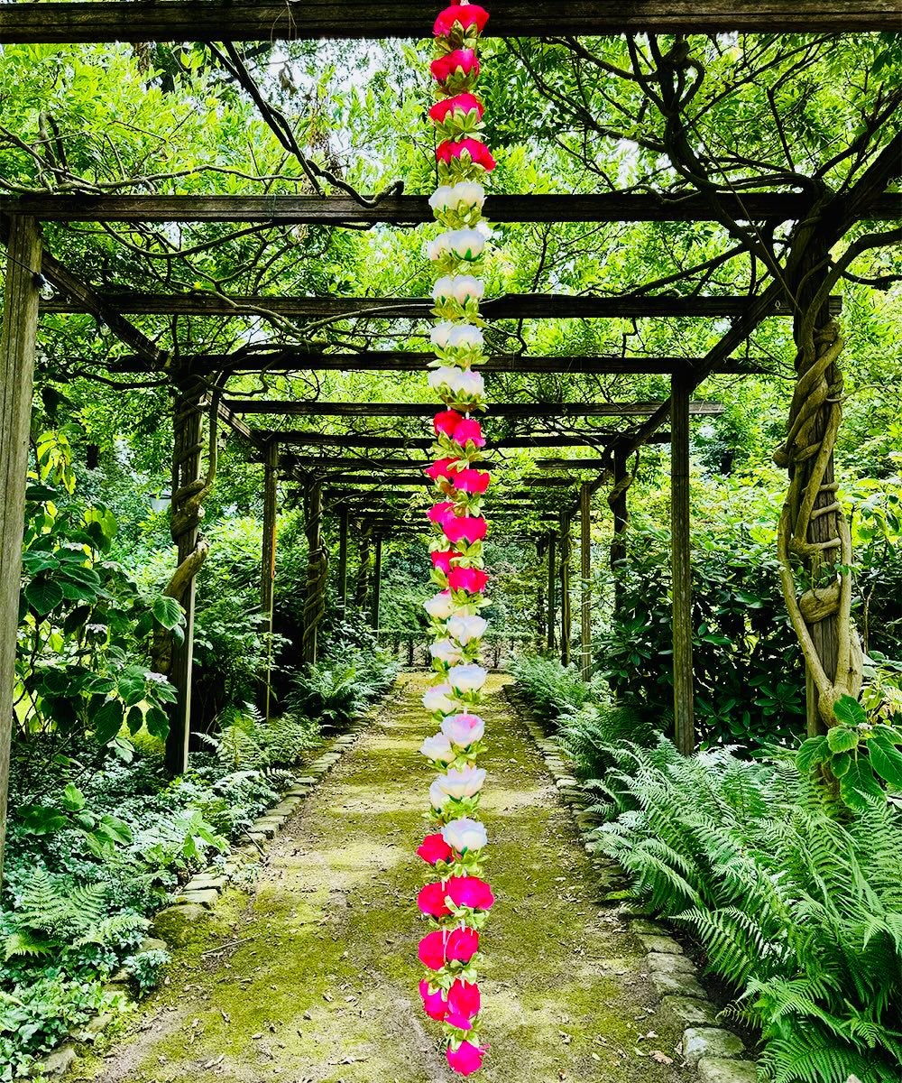 Rose Garland Rozen Slinger Wanddecoratie, Wandhanger, Meerkleurig, Nieuw, Ophalen of Verzenden