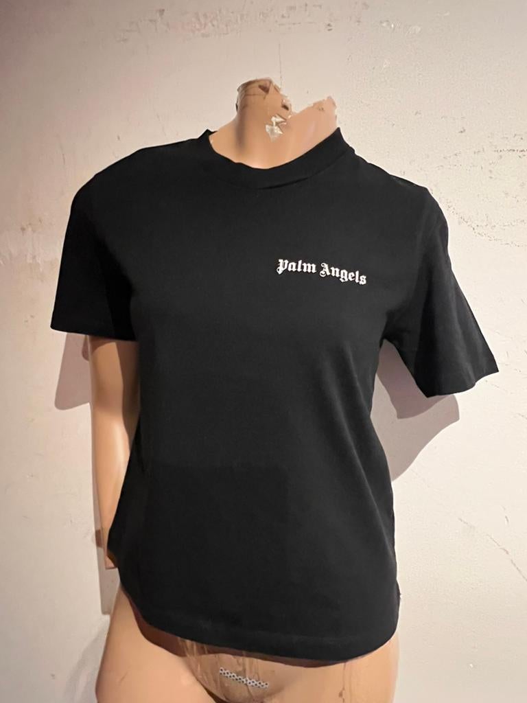 PALM ANGELS T-shirt maat M origineel ZGAN, Kleding | Dames, Maat 38/40 (M), Zwart, Ophalen of Verzenden, Zo goed als nieuw