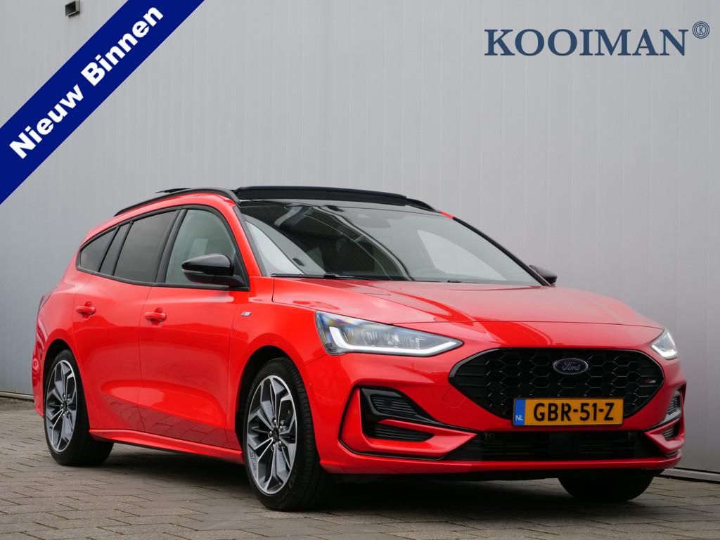 Ford FOCUS Wagon 1.0 EcoBoost Hybrid ST Line X 155 Pk Automa, Stof, Gebruikt, 155 pk, 19 km/l