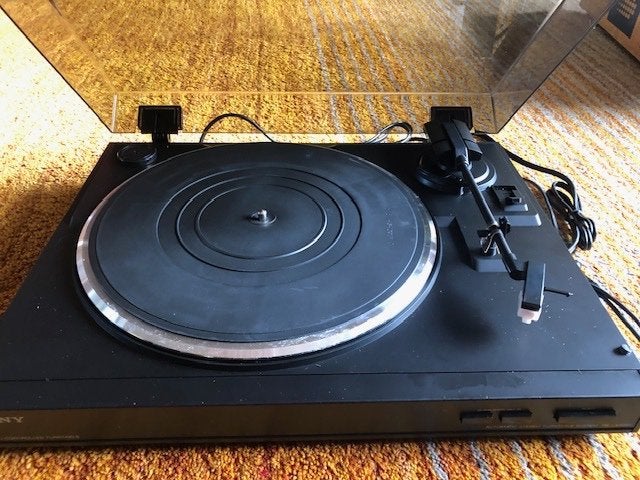 Sony platenspeler-draaitafel  ps-LX 150 H, Ophalen, Zo goed als nieuw, Platenspeler, Sony