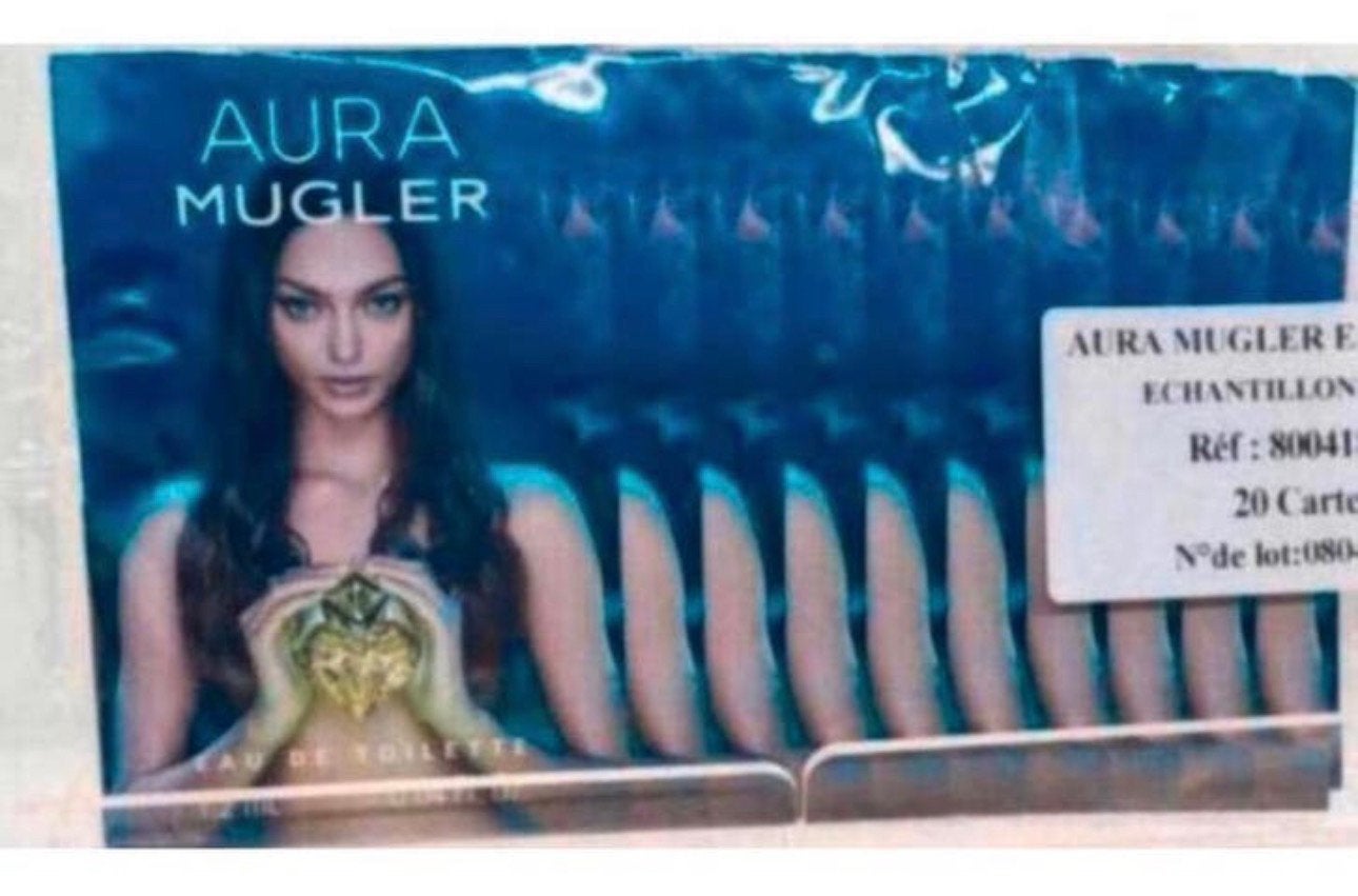 10 x parfum proefjes Aura Thierry Mugler Eau de toilette, Verzenden, Nieuw