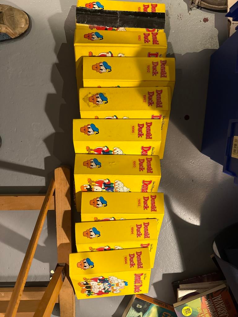 Donald Duck Jaargangen Collectie (1989-1996), Meerdere stripboeken, Ophalen of Verzenden, Gelezen