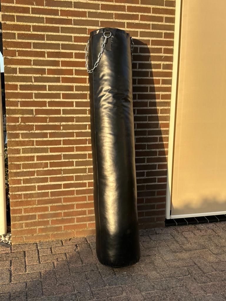 *Professionele Bokszak* 40kg/180cm inclusief ketting, Ophalen, Zo goed als nieuw, Bokszak