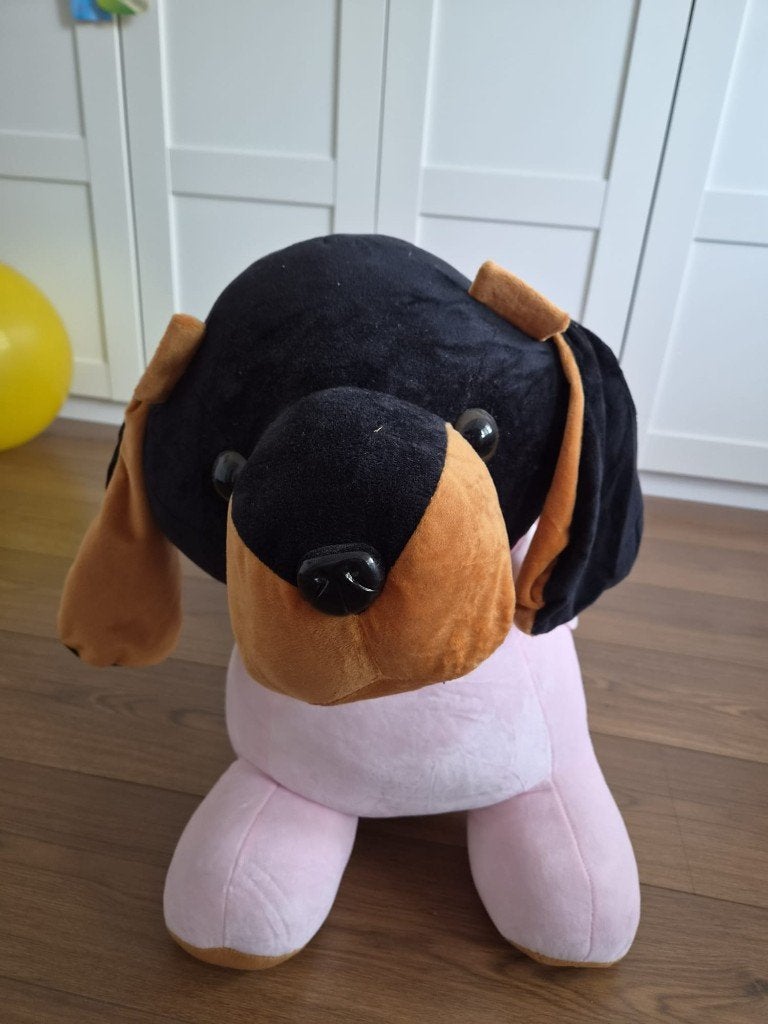 PLUCHE TECKEL KNUFFEL TE KOOP, Ophalen, Overige merken, Overige karakters, Nieuw